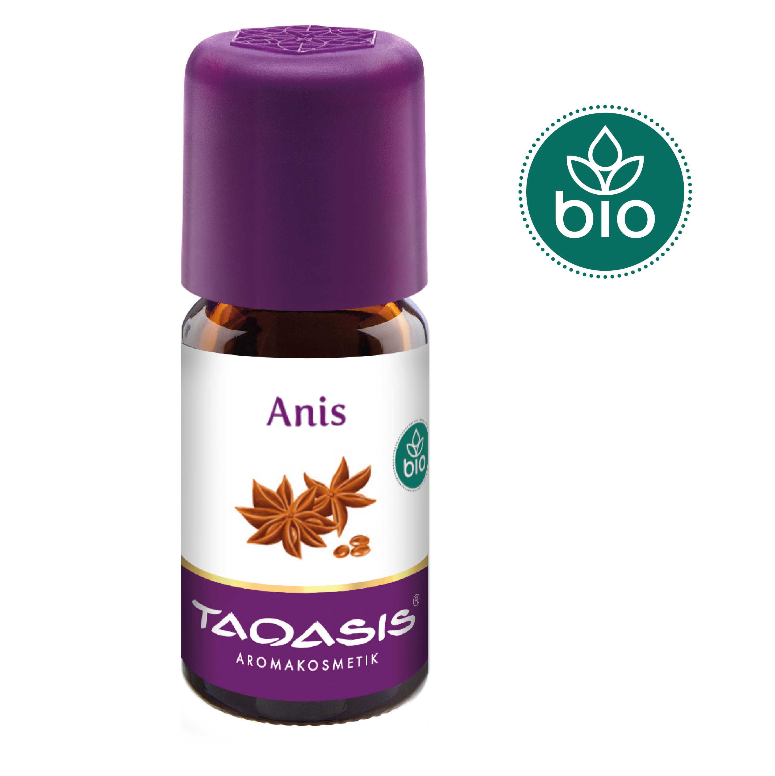 Anyż (Anis), 5 ml BIO, Lllicium verum - Wietnam, 100% naturalny olejek eteryczny - Taoasis
